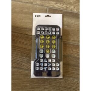 NEW Genuine COX Large Button Remote Control Oversized Set-Top Boxes